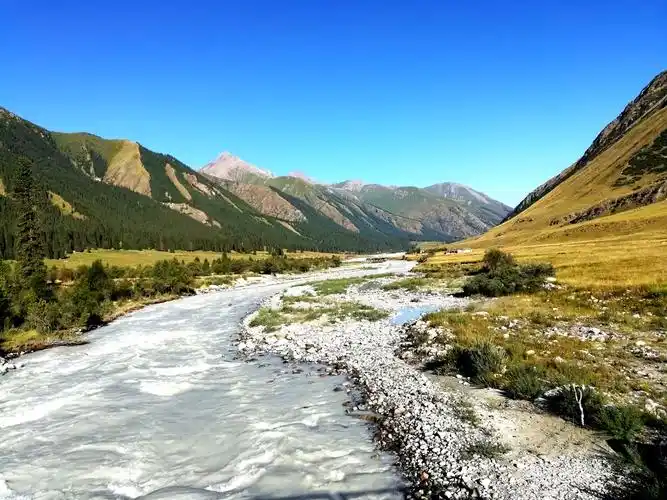 这就是"流沙河",西游记就是这里拍的.