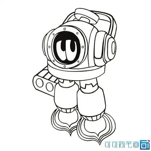 赛尔号盖小亚的简笔画赛尔号米瑞斯简笔画赛尔号简笔画雷诺简笔画简笔