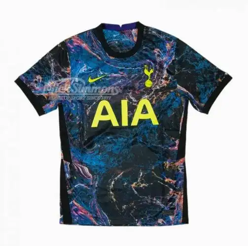 黑潮之下?热刺21/22赛季客场球衣谍照曝光