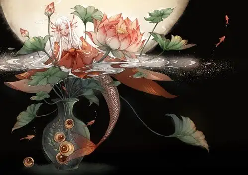 古风美人 〕作者 古戈力 - 堆糖,美图壁纸兴趣社区