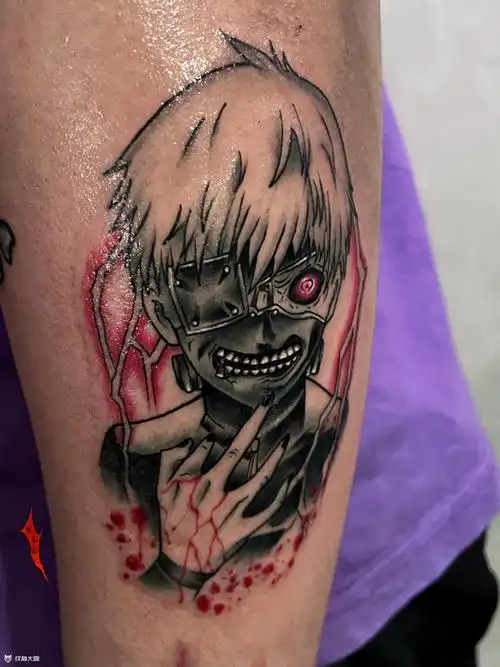 金木_动漫人物东京食尸鬼纹身图案大全 - 纹身大咖