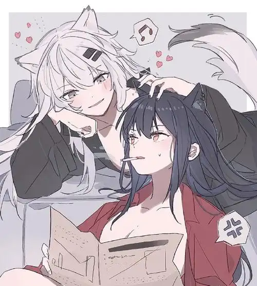 明日方舟##双狼##授权转载