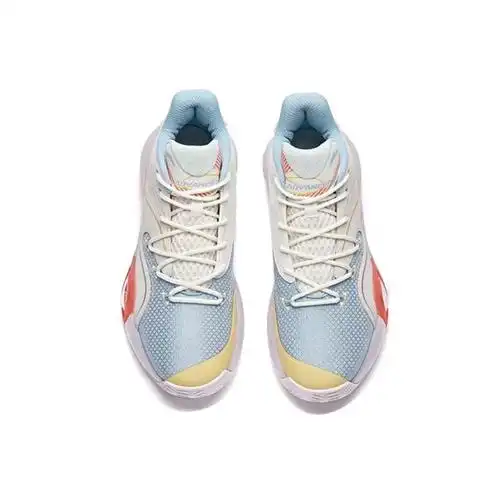 球鞋安踏水泥泡泡kt果冻蓝球男防侧翻专业篮球鞋