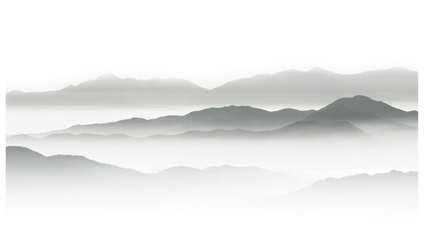 中国风水墨山水png透明无水印高清免抠图片素材免费分享下载