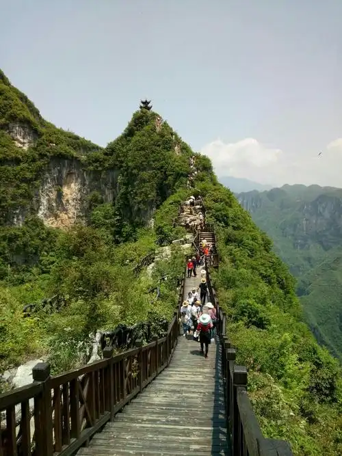 云阳龙缸国家地质公园旅游景点攻略图