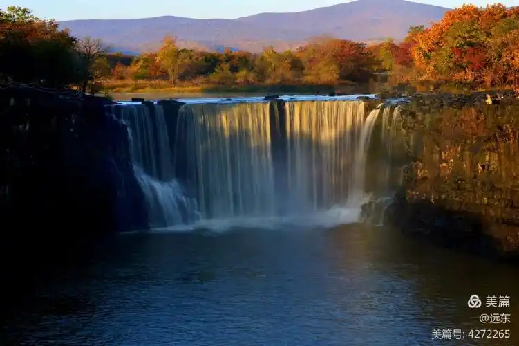 金秋十月镜泊湖.22吊水楼瀑布.10一摄于黑龙江省宁安市镜泊湖公园