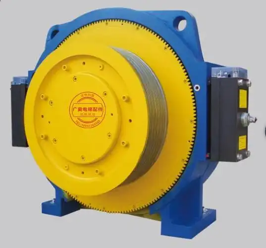 电梯配件蓝光曳引机wytu175ds永磁同步齿轮主机其他机电五金