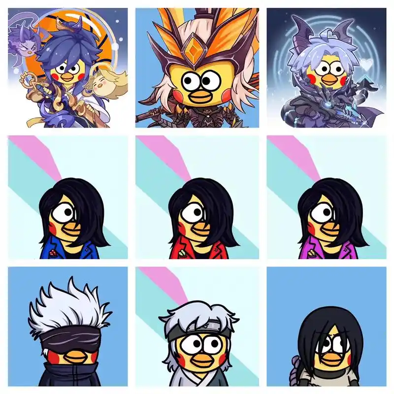 ikun头像 #王者头像 #五黑头像  - 抖音