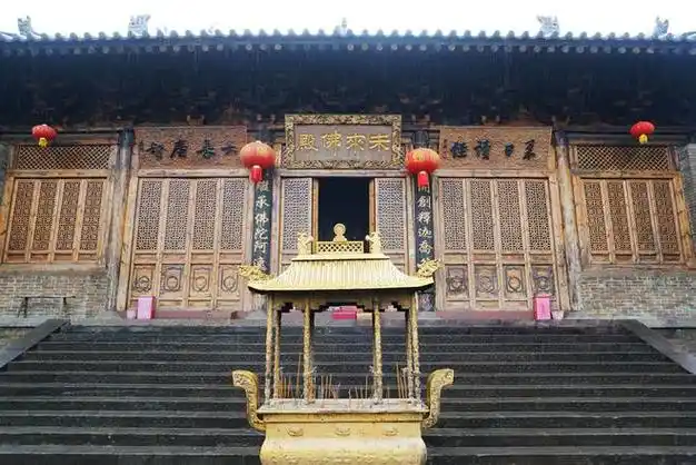 法王寺嵩山最古老的佛教寺院嵩山古八景之一