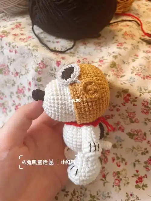 钩织史努比附图解