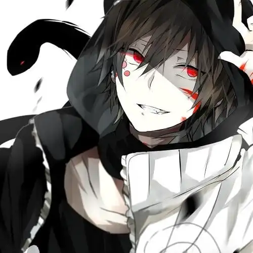 有没有类似这样嗜血的动漫头像,适合做头像的