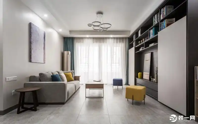 【金伙伴装饰】红树湾90平 10.2万 现代简约 三居室