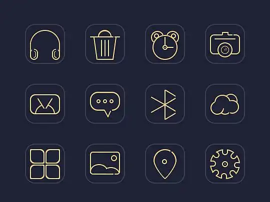 一组线性icon|ui|图标|流年似水2019 - 原创作品 - 站酷 (zcool)