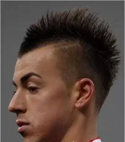 最帅的莫西干短发寸头(最酷的莫西干发型)(图7)