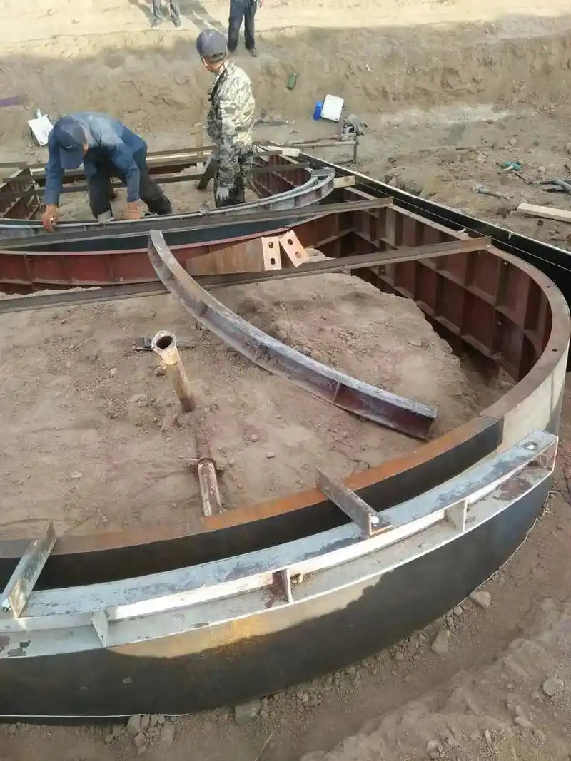 十堰铁路路基防冲刷拱形骨架护坡模具混凝土现浇成型锚杆式护坡模具