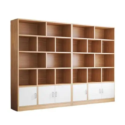 亿铁(yi tie)多层实木板展示柜书柜文件柜