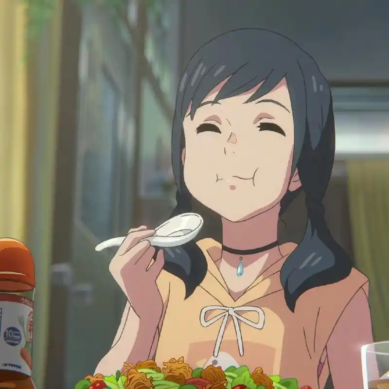 《天气之子》天野阳菜和森岛帆高,动漫头像情头自剪分享