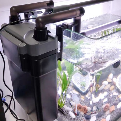 森森鱼缸壁挂过滤器小型草缸过滤静音雨淋循环过滤设备