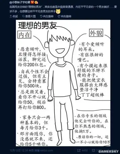 女生都认为自己是理想男友不能太天真的囧图