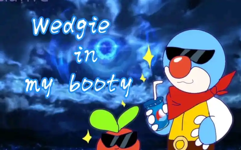 【摩尔庄园/摩乐乐】wedgie in my booty_animation meme