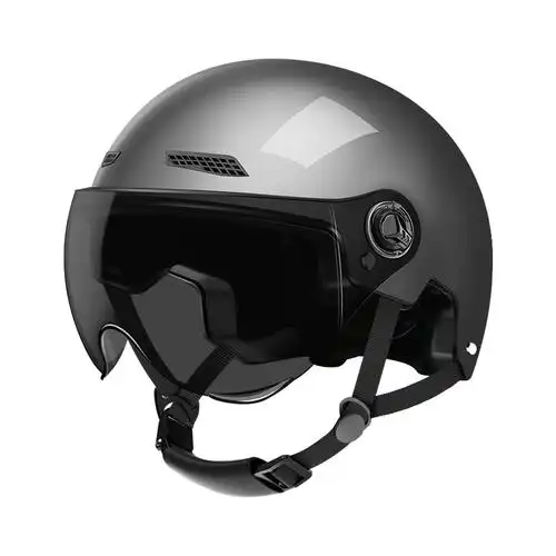 结义3c认证摩托车头盔电动男女通用款电瓶车盔安全帽四季半盔夏季