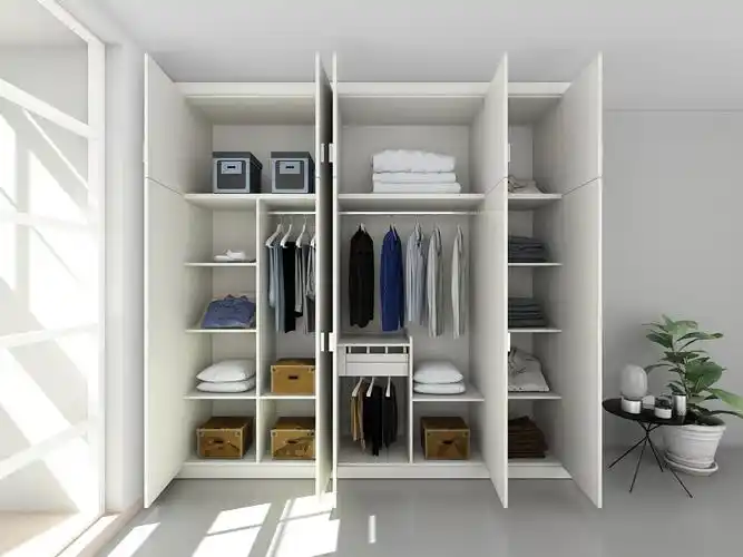 平开门标准衣柜五门x2s2004