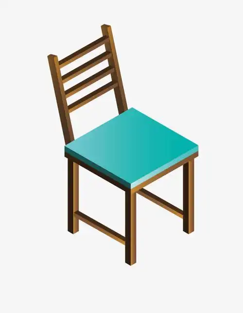 矢量卡通扁平化椅子免抠