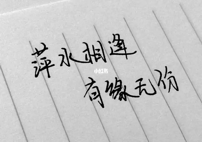 再见啦过路人,希望不会再遇到你这样的人了#随笔  #书法  #萍水相逢有