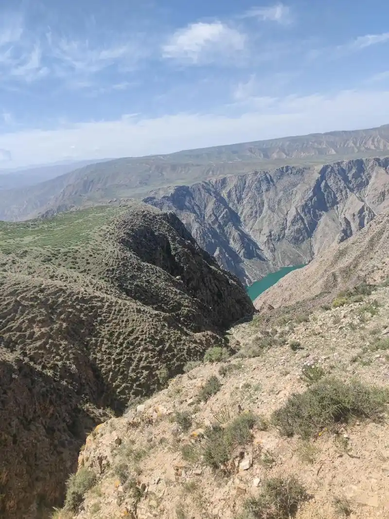 黄河第一个大峡谷~龙羊峡,我国最大的人工水库 - 抖音