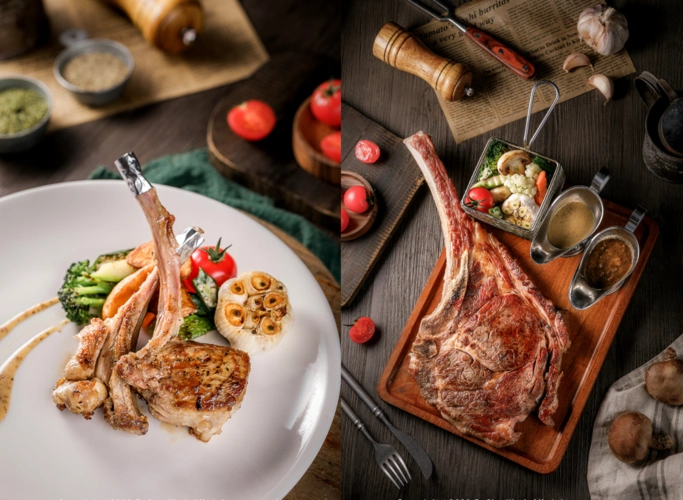 赛牛场的牛排如论从摆盘还是口感,完全不输高档西餐厅.