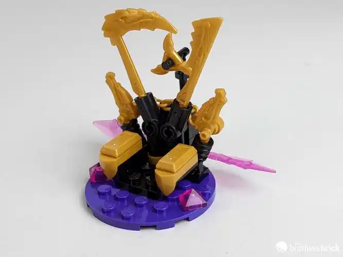 原创乐高幻影忍者71774劳埃德的黄金神龙开箱评测