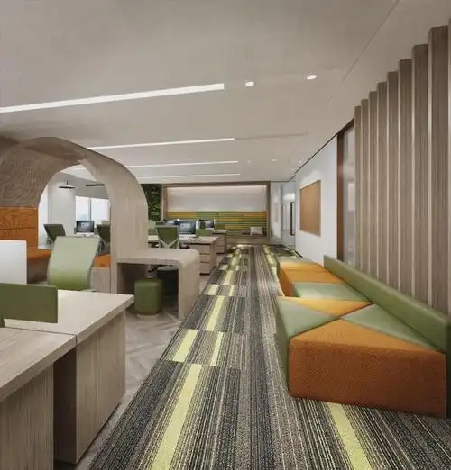 简奢质朴良宸美景大参林南宁总部办公室装修设计