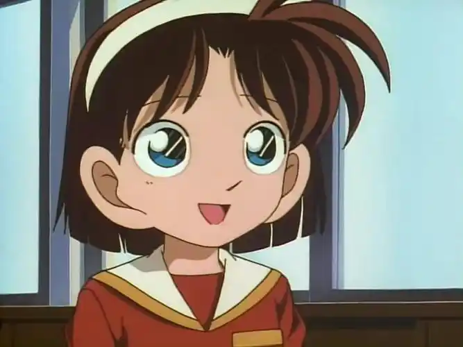 自截吉田步美表情包,步美好可爱啊_高清图集_新浪网