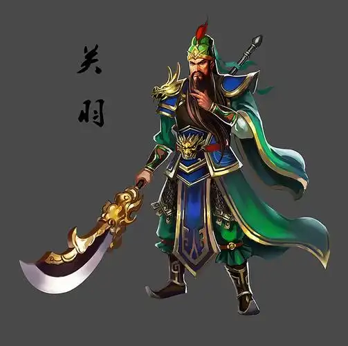 卡通三国角色原画