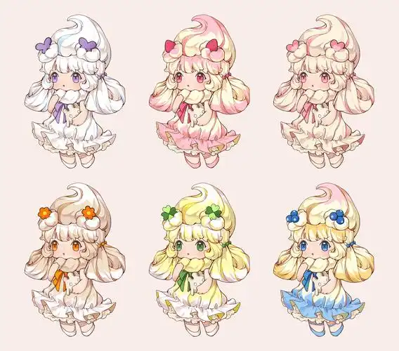 宝可梦霜奶仙拟人