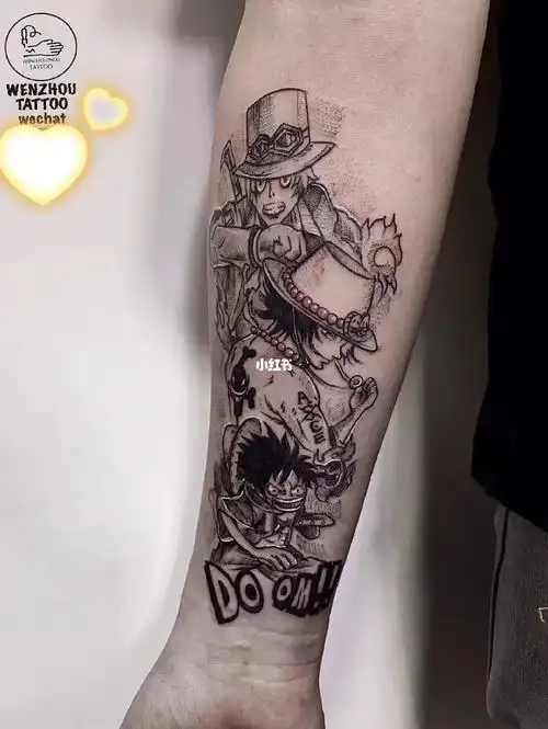 海贼王背后的故事_纹身_海贼王_故事_纹周周刺青攻略_刺青_动画
