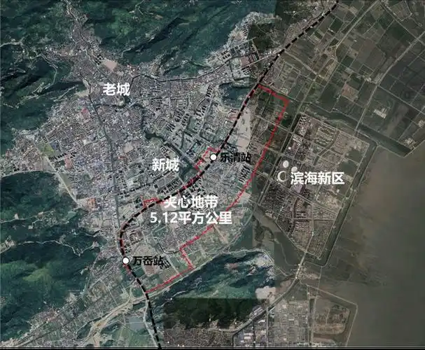 乐清市中心区中心片最新规划来了吸睛点多多