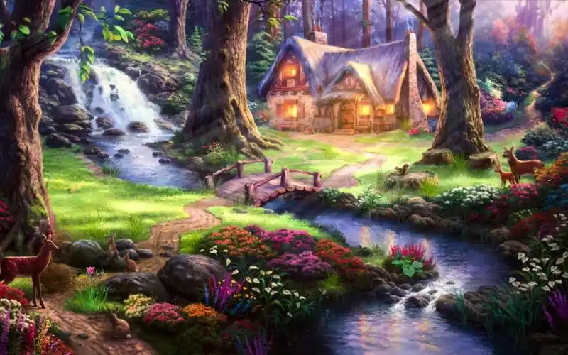 【白噪音】生活在童话世界的小房子里 钢琴曲丨治愈丨放松