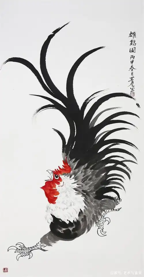 花鸟画名家白燕君作品欣赏