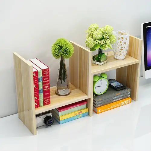 桌上书架学生简易桌面组合迷你小型办公室收纳架创意儿童小书架