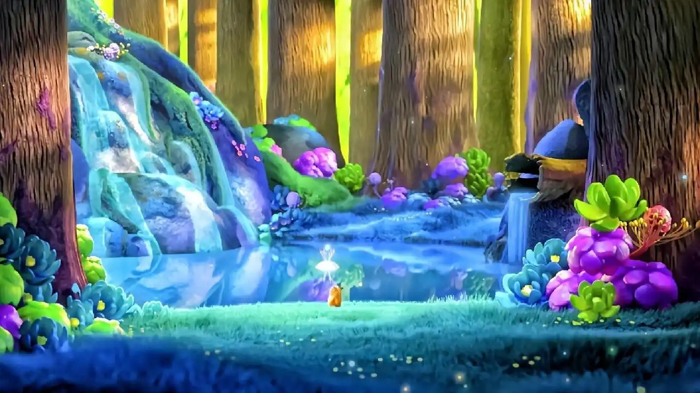 熊出没动画片里的背景图 每次看熊大熊二动画片都会被里面的背景风景