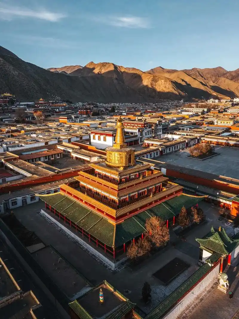 拉卜楞寺合集 在甘南拉卜楞寺拍摄的一些组图,走甘南自驾路线的 - 抖