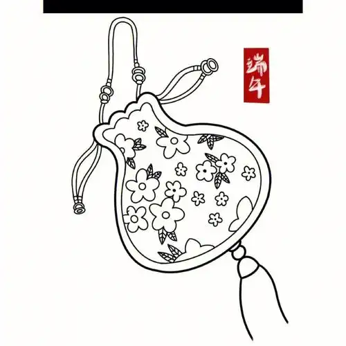 教具材料端午节香包