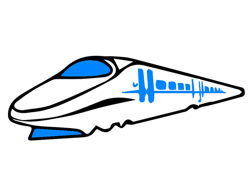 和谐号动车简笔画