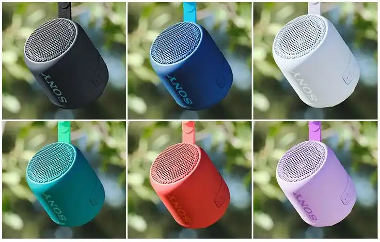 索尼(sony)srs-xb12 无线蓝牙低音炮 跑步运动便携迷你防水防尘音箱