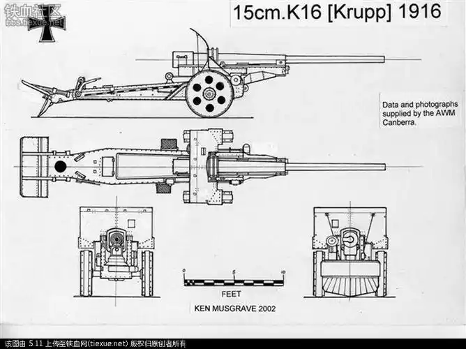 一战德国k16 150毫米加农炮 - 一,二战史 - 铁血历史论坛 - 手机铁血