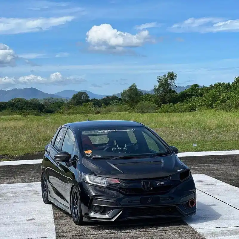 飞度gk5单出大炮黑武士改装案例