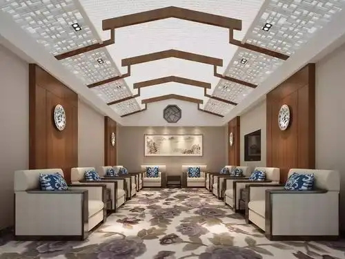 【装饰设计工程】首都机场东航t2贵宾接待室