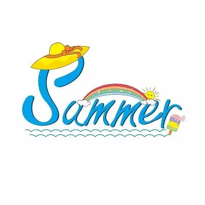 夏天艺术字设计