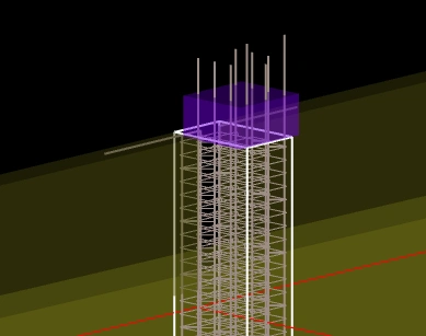钢结构独立基础柱,到正负零封顶了,柱钢筋出现这种情况怎么处理?-服务